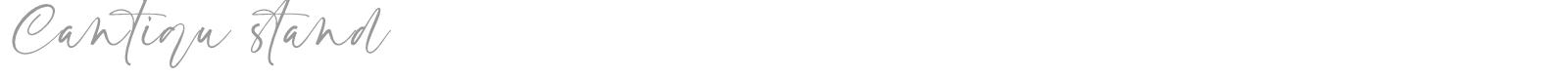 Cantiqu stand font preview